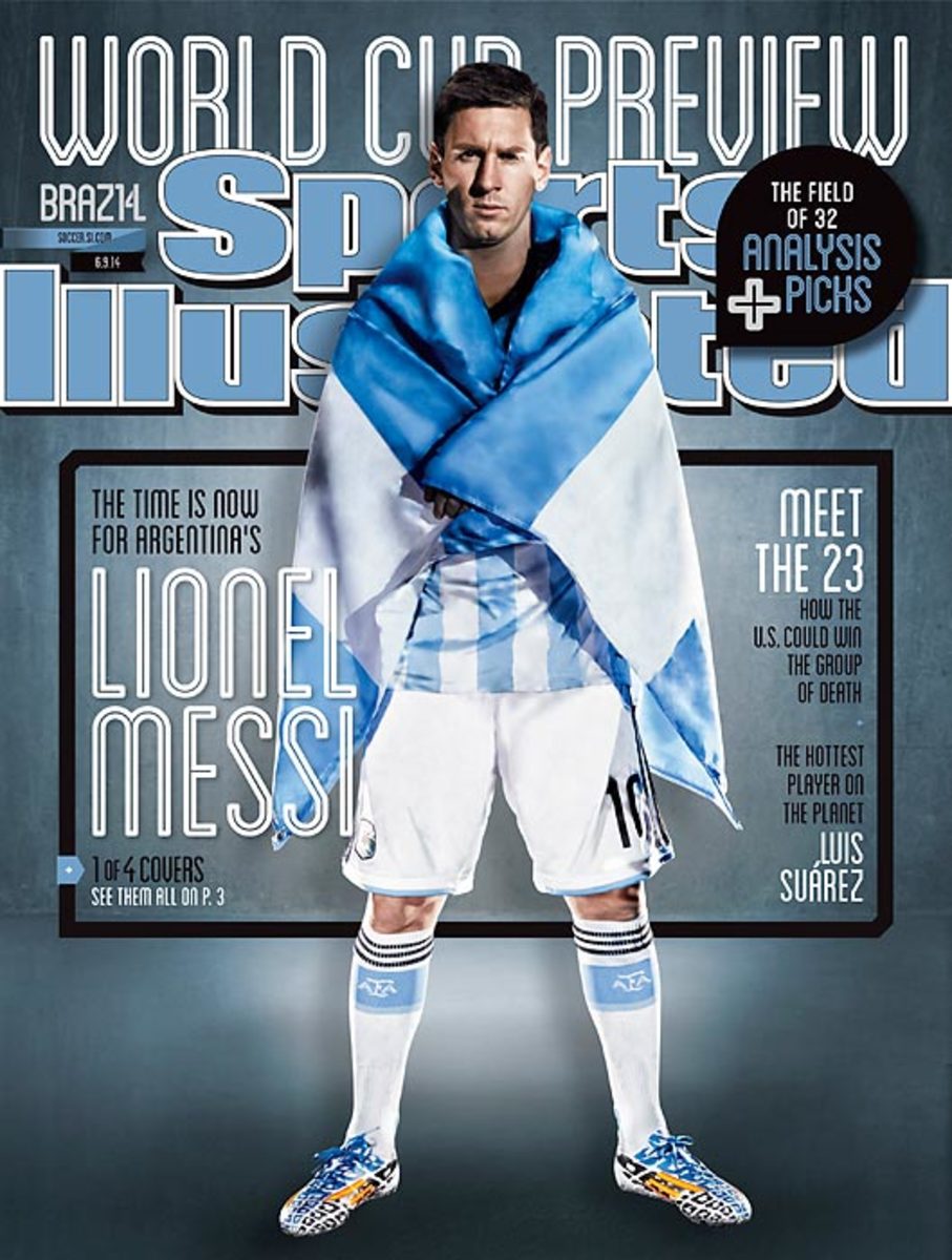 Sports Illustrated cover, June 9, 2014: Lionel Messi
